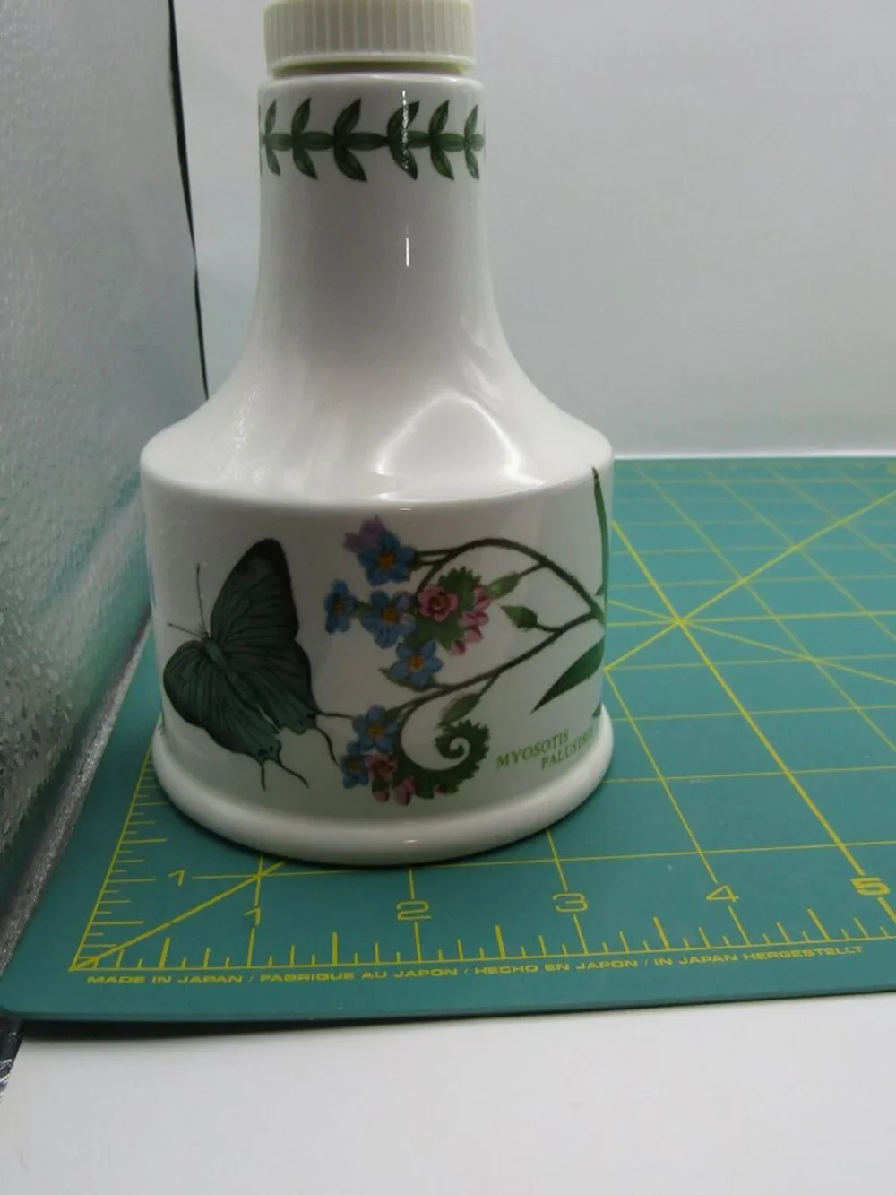 Portmeirion Ceramic Toothbrush Holder, Tumbler and Soap/Lotion Dispenser